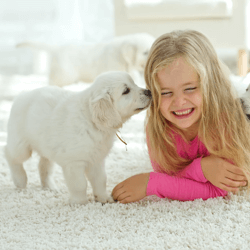 Benefits of growing up with a dog