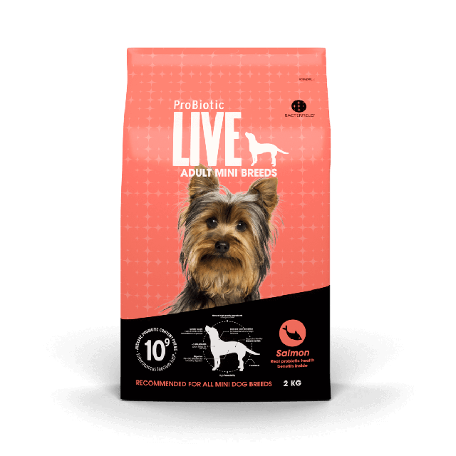 ProBiotic LIVE Adult Mini Breeds Lachs