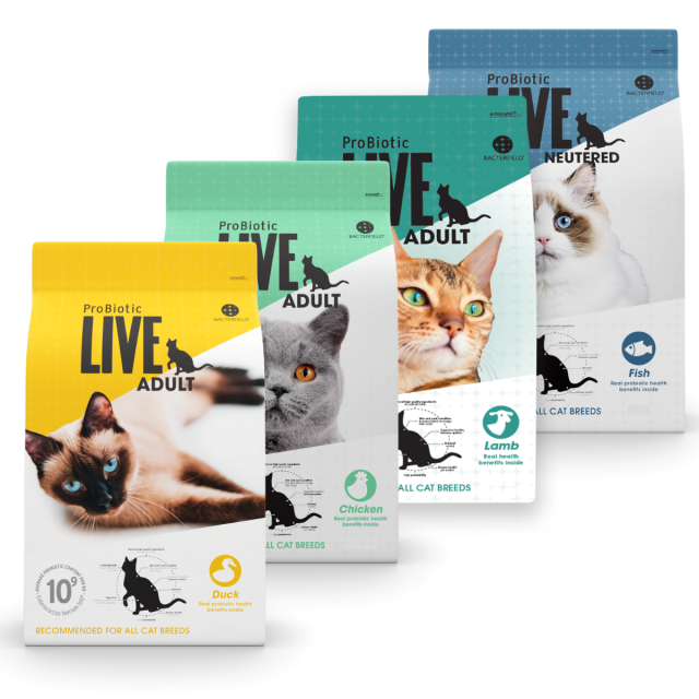 ProBiotic LIVE großes schmackhaftes Probierpaket für Katzen