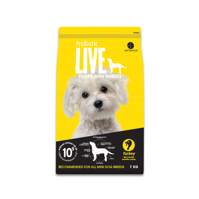 ProBiotic LIVE Puppy Mini Breeds Truthahn