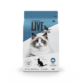 ProBiotic LIVE Neutered | 400 g | Diätfutter für Katzen - Bacterfield