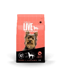 ProBiotic LIVE Adult Mini Breeds, Lachs, 3x2 kg