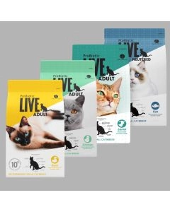 ProBiotic LIVE großes schmackhaftes Probierpaket für Katzen