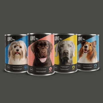 LIVE Wet schmackhaftes Probierpaket für Hunde