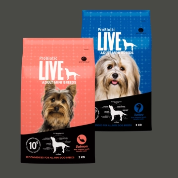 ProBiotic LIVE großes schmackhaftes Probierpaket für kleine Hunde