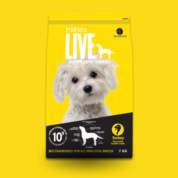 ProBiotic LIVE Puppy Mini Breeds Truthahn