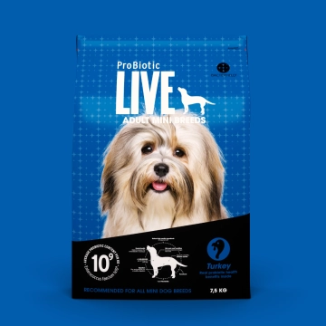 ProBiotic LIVE Adult Mini Breeds Truthahn